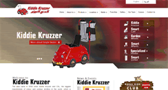 Desktop Screenshot of kiddiekruzzer.com